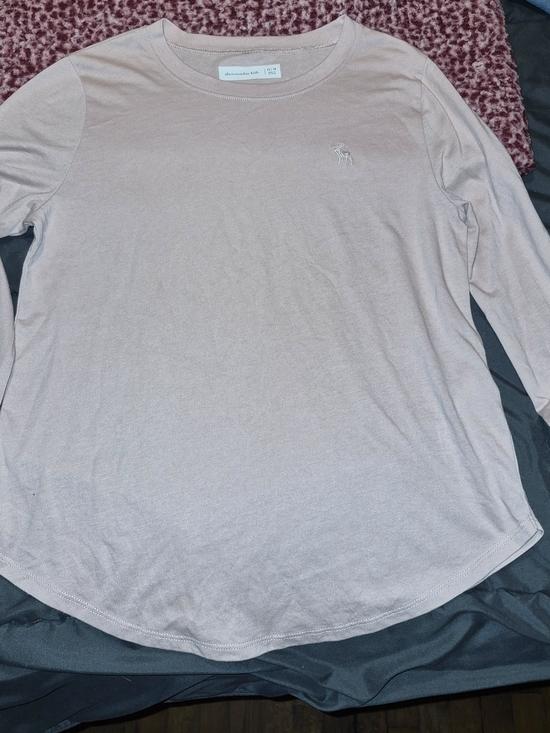 abercrombie kids Other - abercrombie kids Light Pink Long-Sleeve Crew Tee